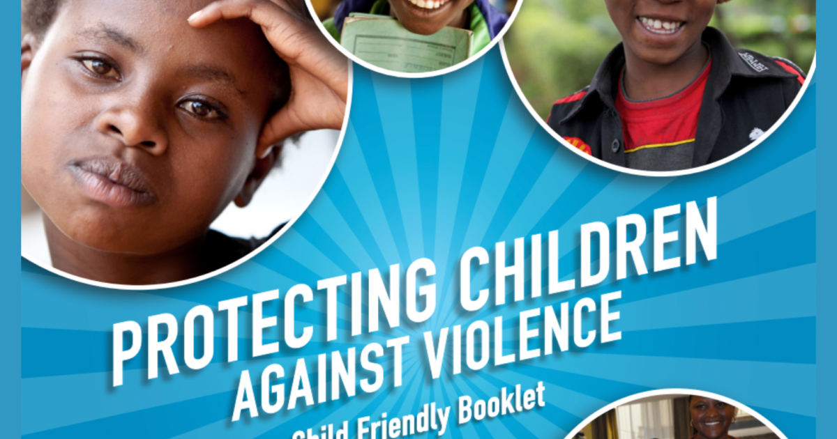 Kenya protecting children against violence: Child friendly booklet